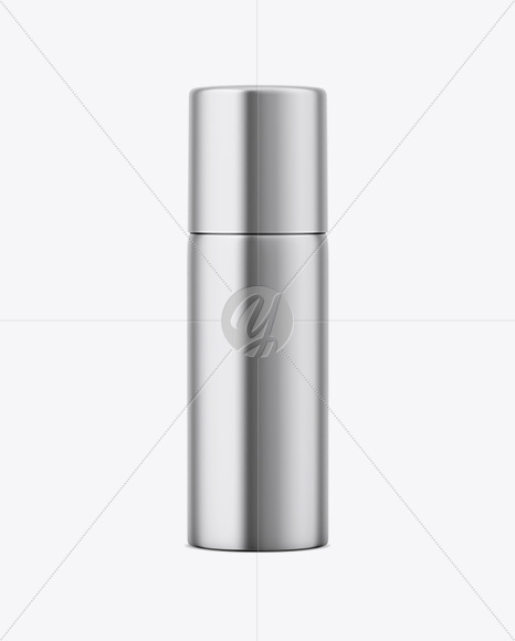 Metallic Spray Bottle Mockup