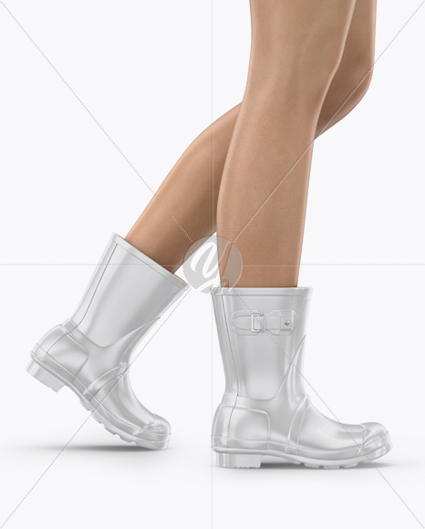 Rain Boots Mockup