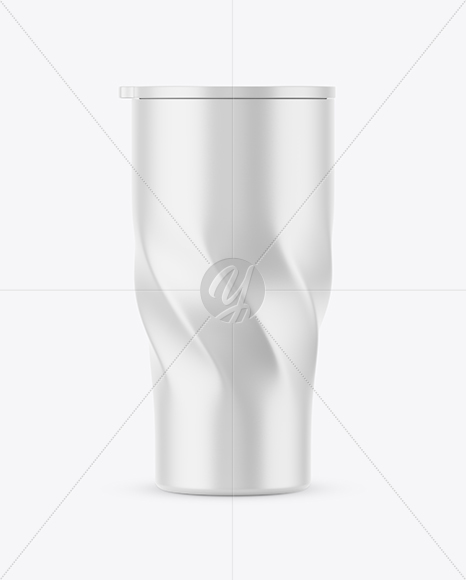 390ml Matte Travel Cup Mockup - Free Download Images High Quality PNG