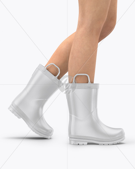 Rain Boots Mockup