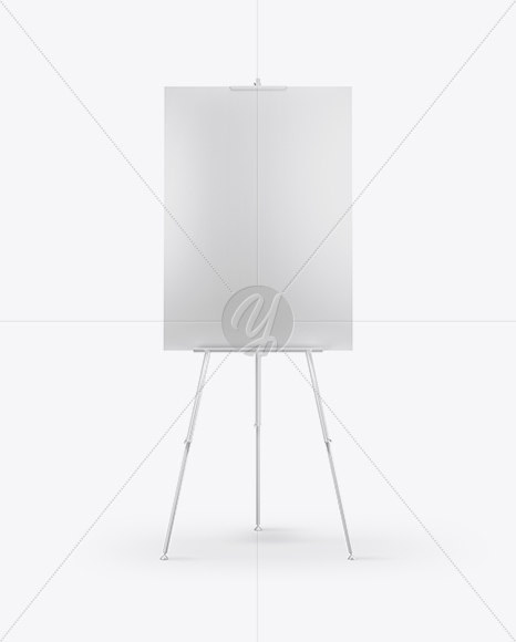 Glossy Easel Mockup