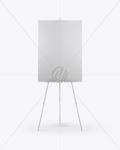 Matte Easel Mockup