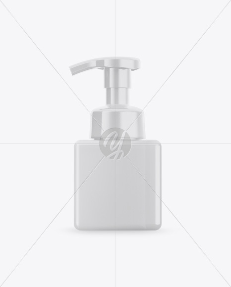 Soap Bottle Mockup - Front View