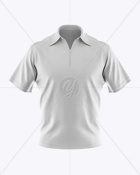 Men's Polo Mockup - Front View