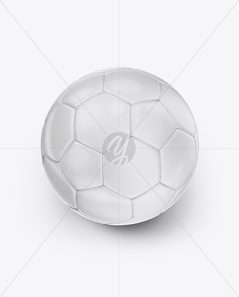 Soccer Ball Mockup - High Angle Shot