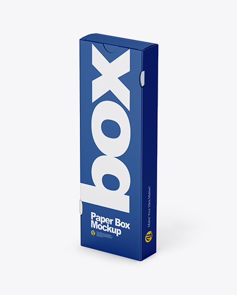 Paper Box Mockup - Half Side View (High-Angle Shot) - Cigarette+Box+Mockup+Psd+Free+Download+-+Cigarette+Box+...