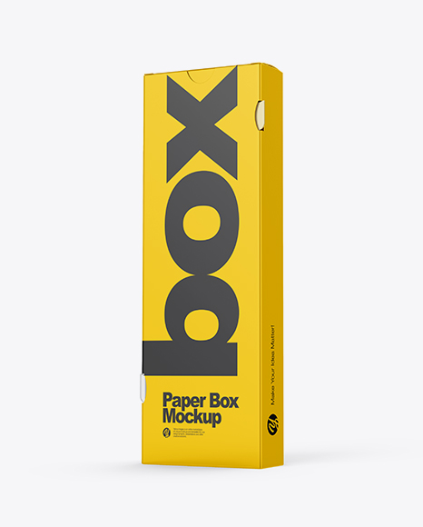 Matte & Metallic Paper Box Mockup - Half Side View - Cigarette+Box+Mockup+Psd+Free+Download+-+Cigarette+Box+...