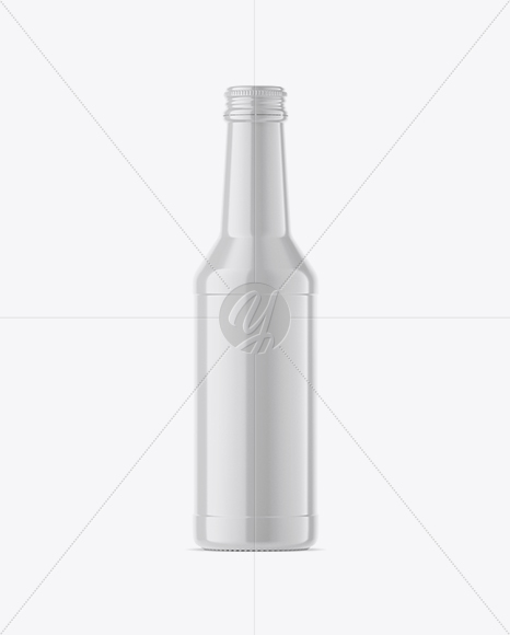 Glossy Ceramic Bottle Mockup