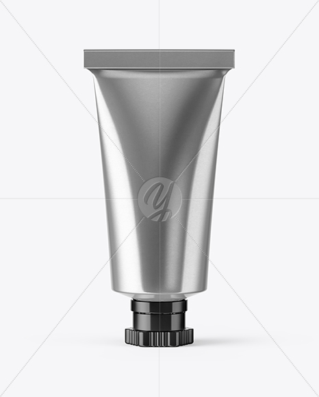 Metallic Sauce Tube Mockup