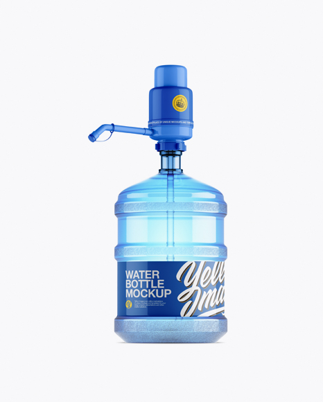 Water Bottle With Glossy Pump Mockup - Download+198++Clear+Pump+Bottle+Mockup+Yellowimages