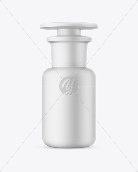 Matte Ceramic Bottle Mockup