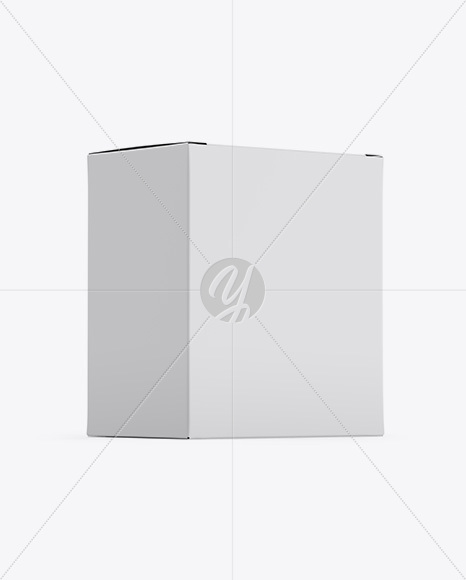 Paper Box Mockup - Half Side View Paper Box Mockup - Half Side View
