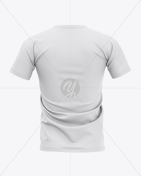 Men’s Football Jersey Mockup - Back View