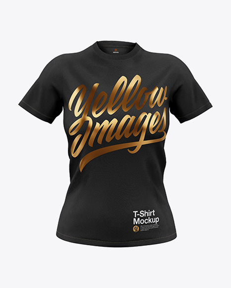 Woman’s T-Shirt Mockup - Front View