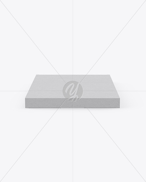 Kraft Box Mockup - Half Side View Kraft Box Mockup - Half Side View