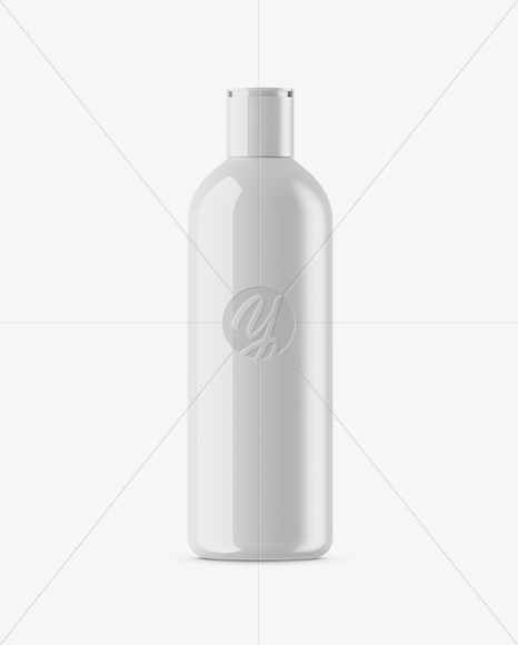 Glossy Cosmetic Bottle Mockup