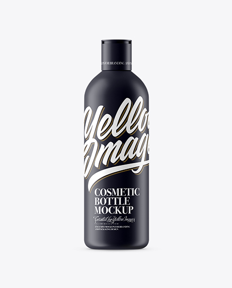 Matte Cosmetic Bottle Mockup - Bottle mockup