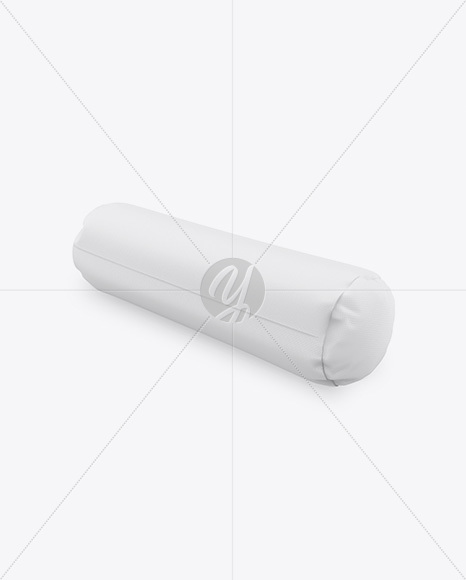 Matte Tube Pillow Mockup - Half Side View Matte Tube Pillow Mockup - Half Side View