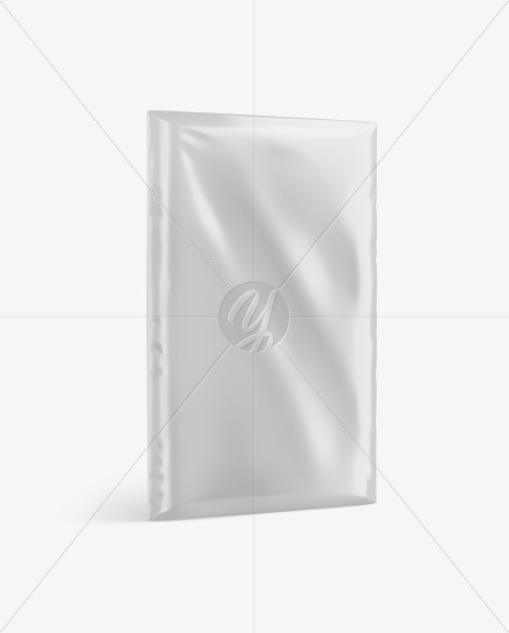 Polybag Mockup - Half Side View