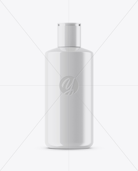 Glossy Cosmetic Bottle Mockup