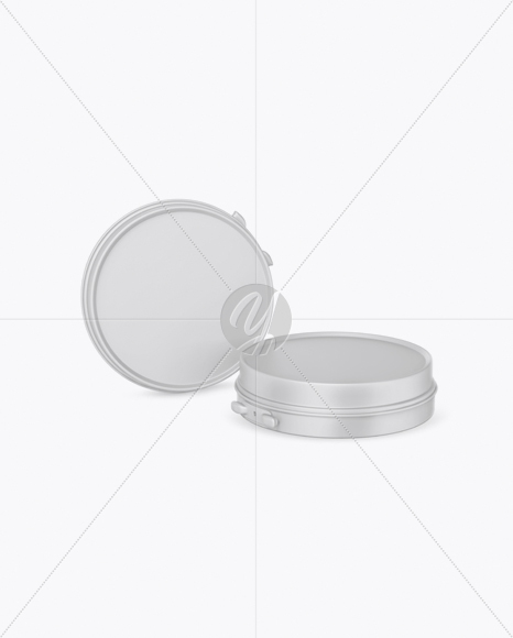 Matte Shoe Polish Cream Jars Mockup - Free Download Images High Quality