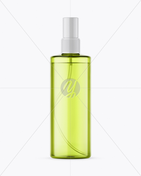 Olive Spray Bottle Mockup