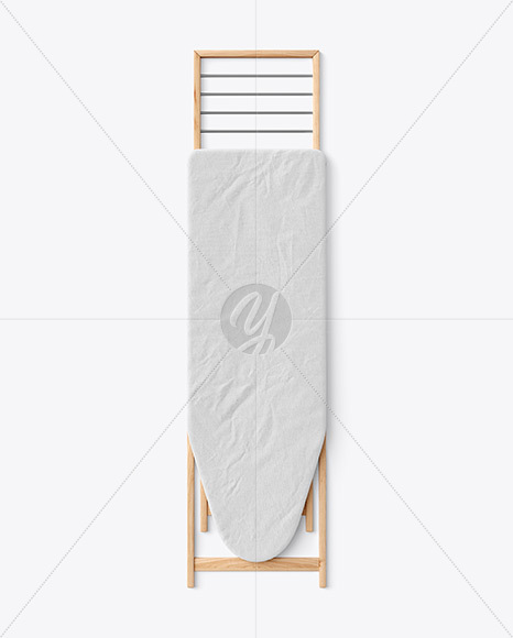 Wooden Ironing Board Mockup