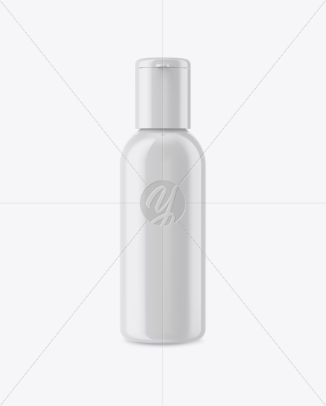 Glossy Bottle Mockup