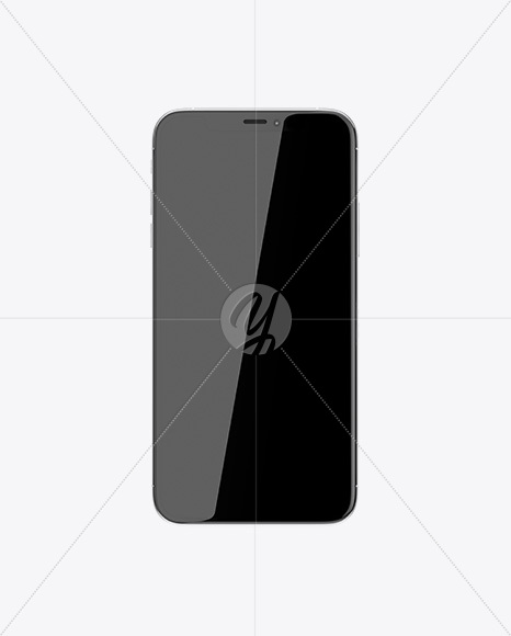 Apple iPhone X Mockup - Front View