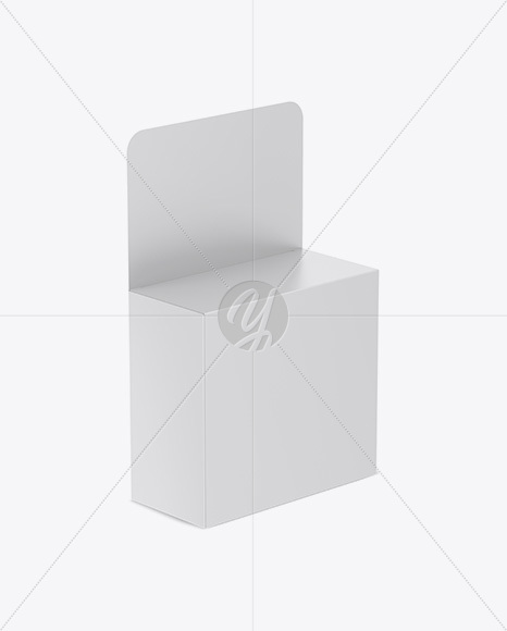 Matte Box Mockup - Half Side View (High-Angle Shot) Matte Box Mockup - Half Side View (High-Angle Shot)