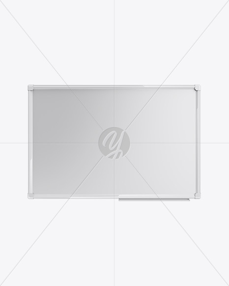 Glossy Whiteboard Mockup