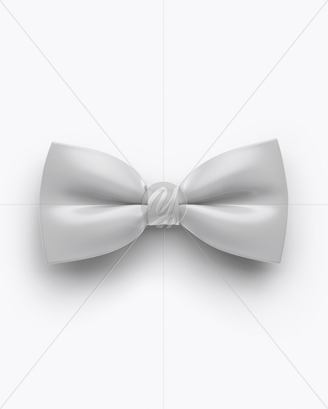 Satin Bow Tie Mockup