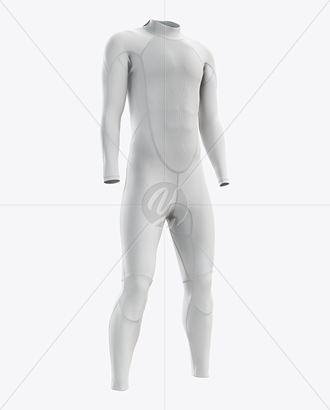 Men’s Full Wetsuit mockup (Hero Shot)