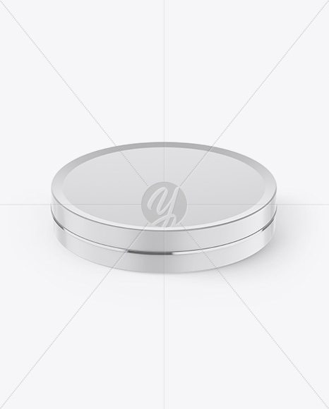 Matte Round Cosmetic Jar Mockup Matte Round Cosmetic Jar Mockup