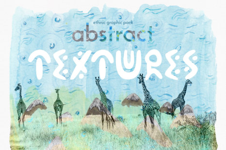 Ethnic Abstract Textures - Background texture