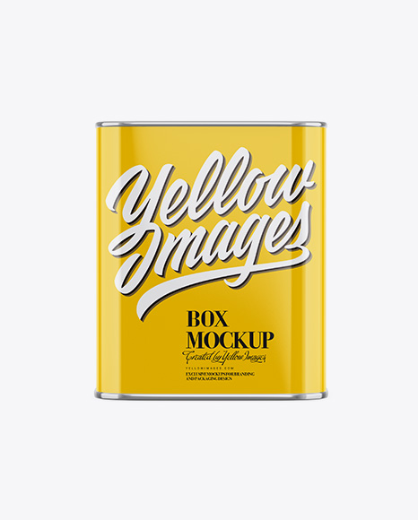 Glossy Tea Box Mockup - Front View - Download+Glossy+Tea+Box+Mockup+Front+View+Yellowimages+...