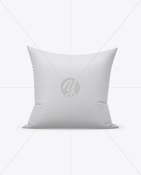 Square Pillow Mockup - Front View