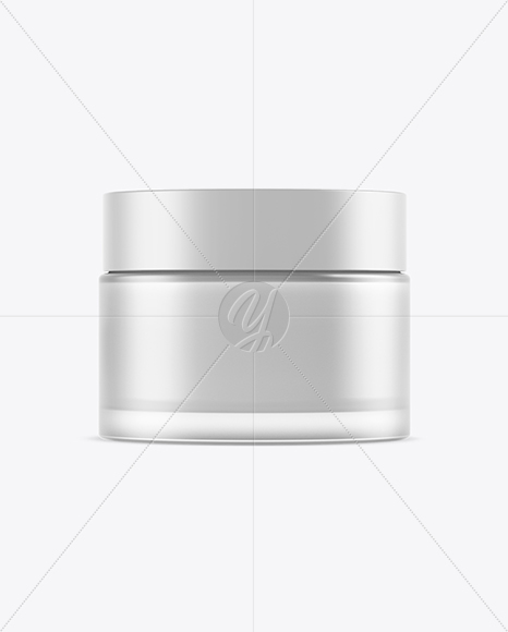 50ml Cosmetic Jar Mockup