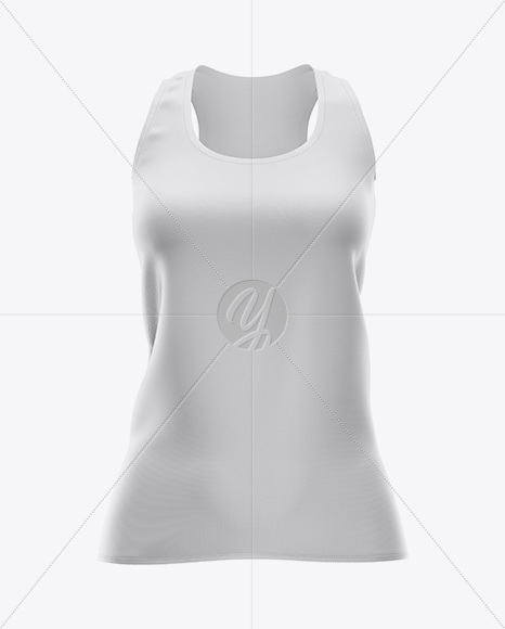 Woman's Tank Top Mockup - Front View