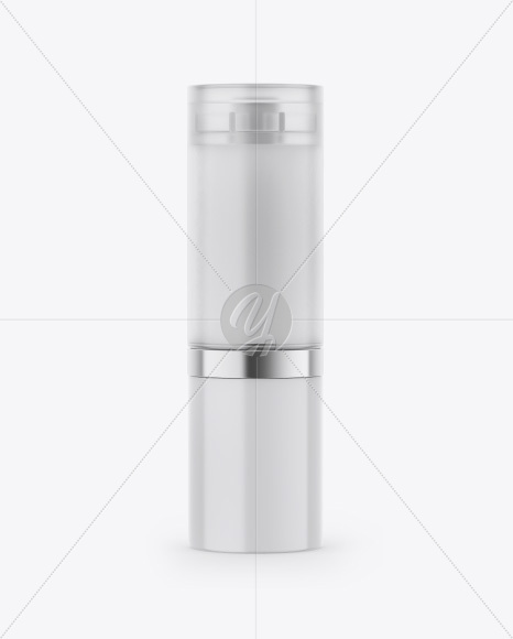 Cosmetic Bottle Mockup - Front View