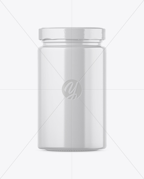 Ceramic Honey Jar Mockup