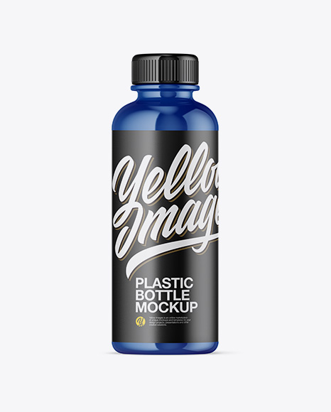 Glossy Bottle Mockup