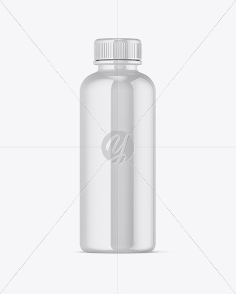 Glossy Bottle Mockup