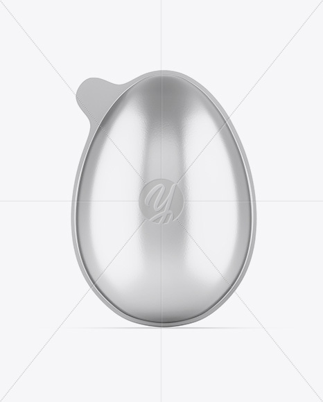 Metallic Chocolate Egg Pack Mockup