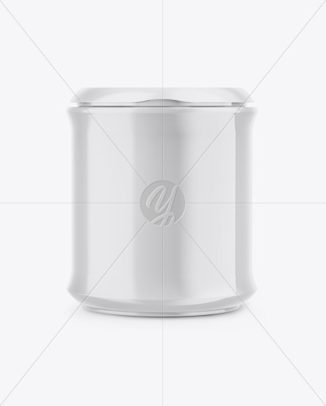 Glossy Jar Mockup - Front, Back & Side Views