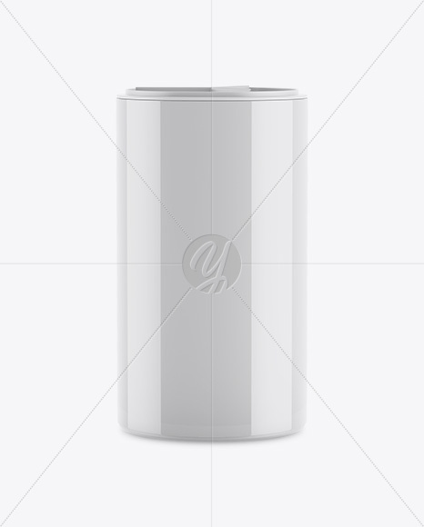 Glossy Tube Mockup - Front View