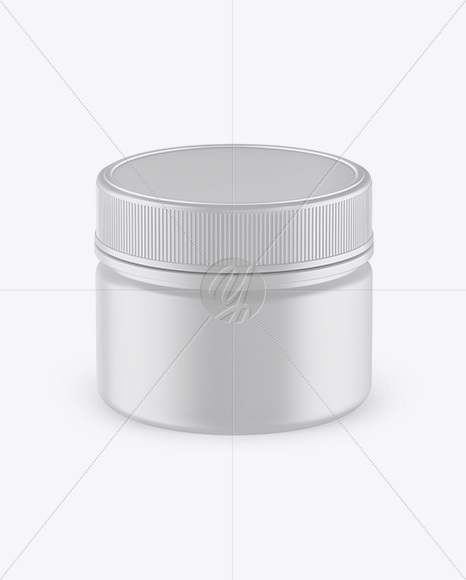 Matte Jar Mockup (High-Angle Shot)