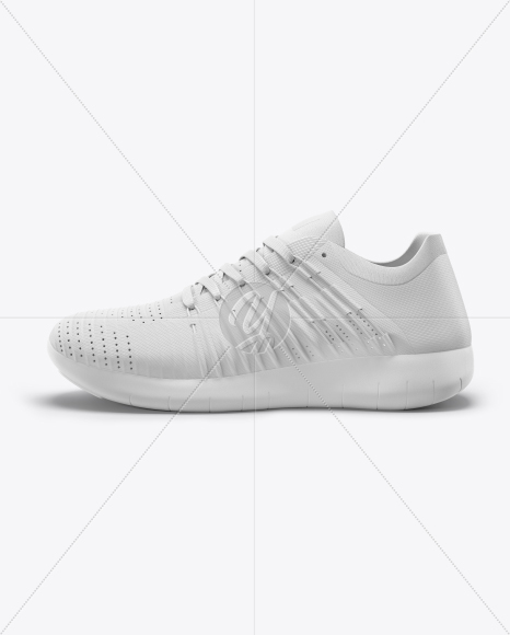 Sneaker Mockup - Left Side View