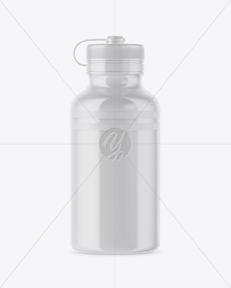 Glossy Sport Bottle Mockup