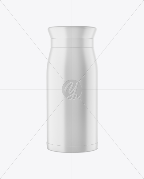 Matte Thermo Flask Bottle Mockup